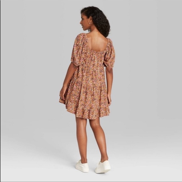 Wild fable puff sleeve mini dress - Picture 7 of 7